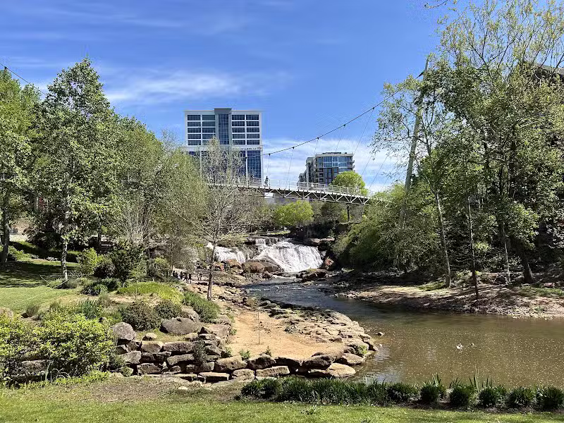 Swamp Rabbit trail - Greenville, SC
