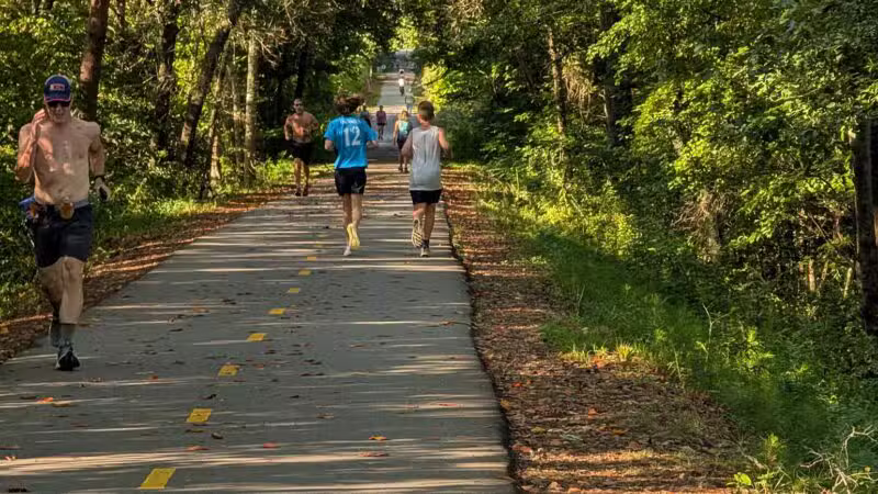 Swamp Rabbit trail - Greenville, SC