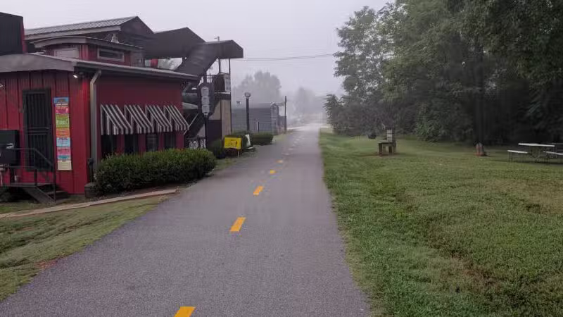 Swamp Rabbit trail - Greenville, SC