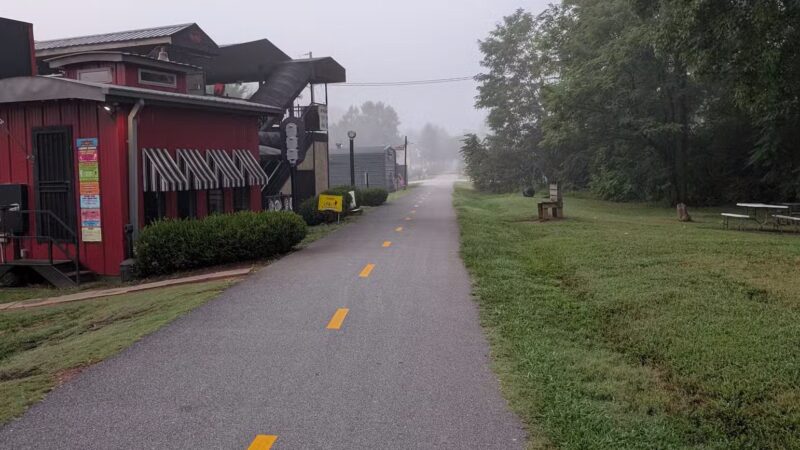 Swamp Rabbit trail - Greenville, SC