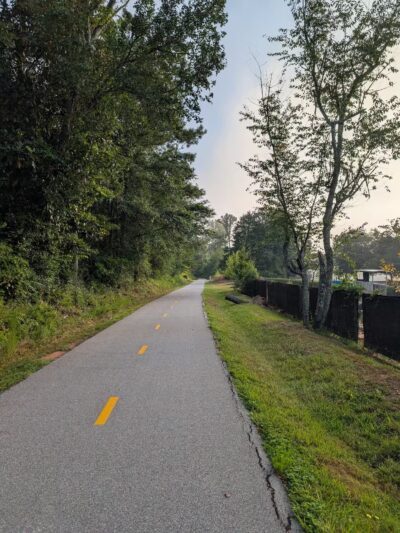 Swamp Rabbit trail - Greenville, SC
