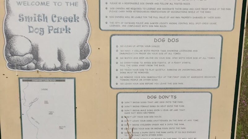 Smith Creek Dog Park - Hayward, WI