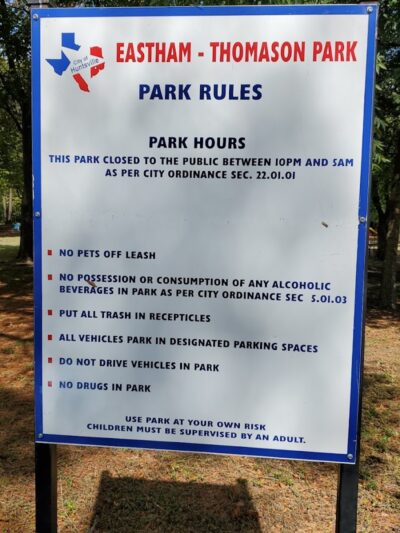 dog park - Huntsville, TX