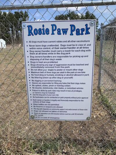 Rosie Paw Park - Iola, WI