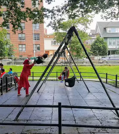 Rufus King Park Playground - Jamaica, NY