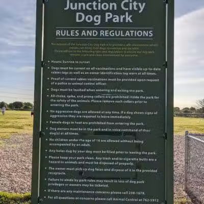 Dog park - Junction City, KS