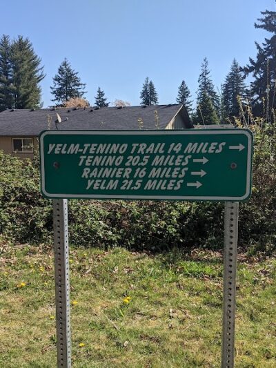 Chehalis - Western Trail Trailhead - Chambers Lake Drive - Lacey, WA