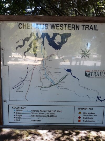 Chehalis - Western Trail Trailhead - Chambers Lake Drive - Lacey, WA