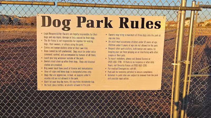 Nellis AFB Dog Park - Las Vegas, NV