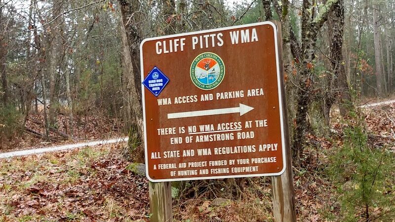 Cliff Pitts WMA parking - Laurens, SC