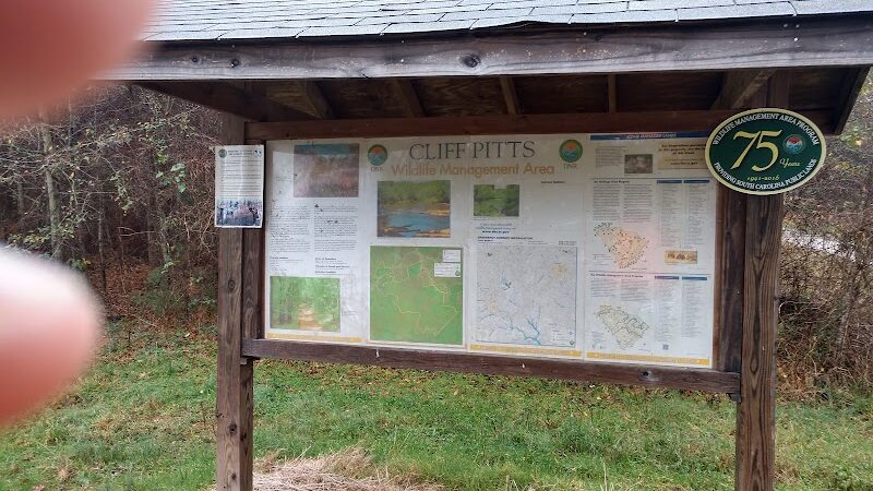 Cliff Pitts WMA parking - Laurens, SC