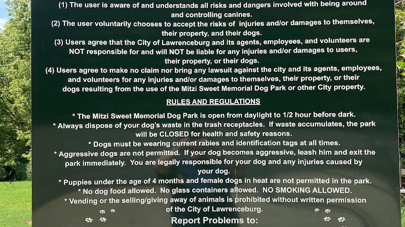 Mitzi L. Sweet Memorial Dog Park - Lawrenceburg, TN
