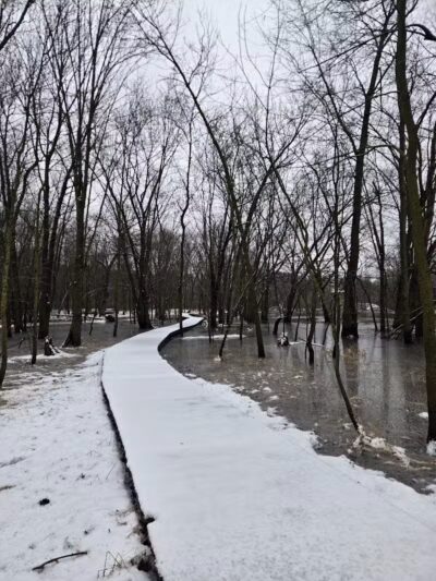 Little Wolf River Trail - Lindsay Park Trailhead - Manawa, WI