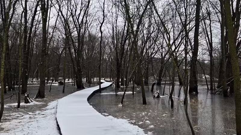Little Wolf River Trail - Lindsay Park Trailhead - Manawa, WI