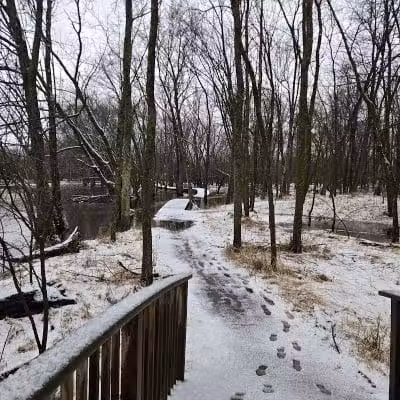 Little Wolf River Trail - Lindsay Park Trailhead - Manawa, WI