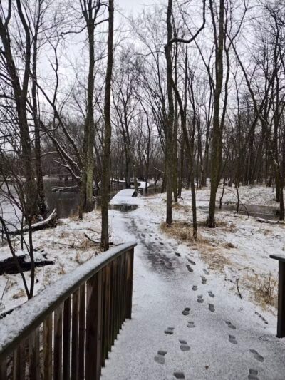 Little Wolf River Trail - Lindsay Park Trailhead - Manawa, WI