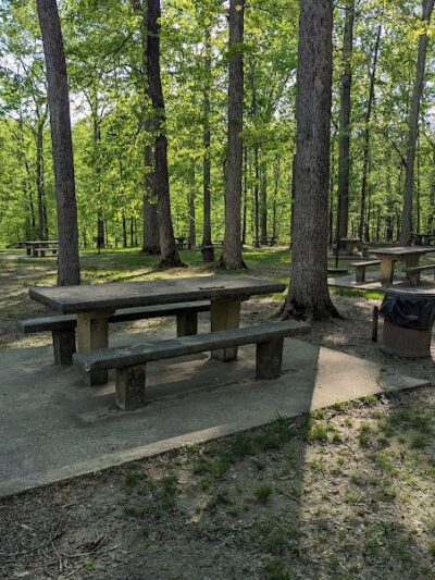 Old Stone Fort State Park playground & picnic area - Manchester, TN