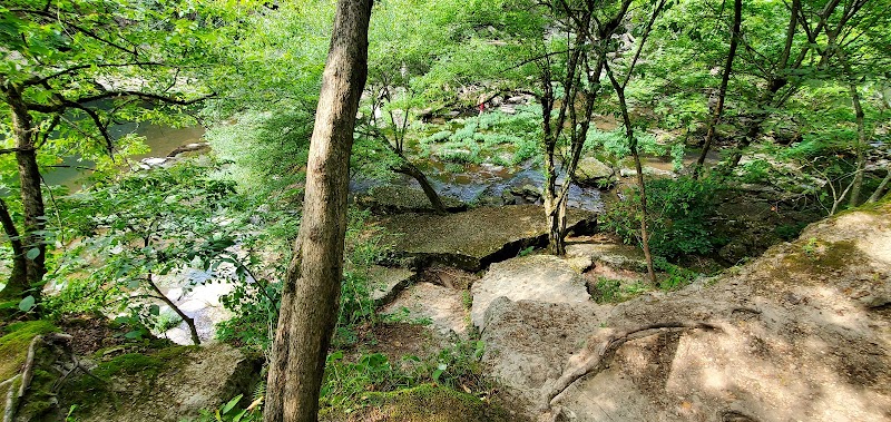 Old Stone Fort State Park playground & picnic area - Manchester, TN