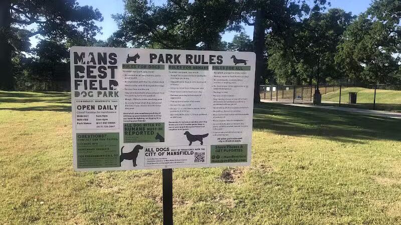 Mans Best Field Dog Park - Mansfield, TX