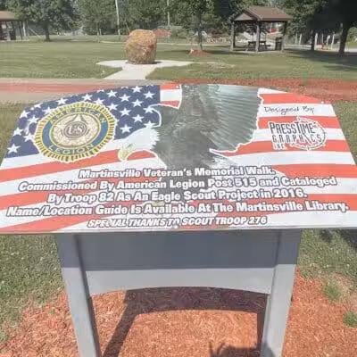 Martinsville Veterans Memorial Park - Martinsville, IL