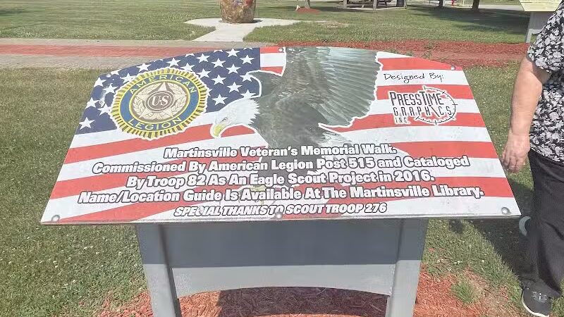 Martinsville Veterans Memorial Park - Martinsville, IL