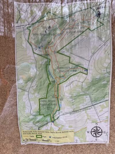 Buttermilk Falls Combs Hollow Parking Area - Mendham Township, NJ