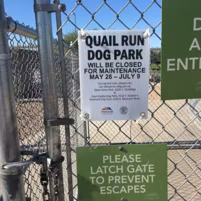 Quail Run Park Off Leash Dog Area - Mesa, AZ