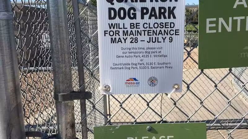 Quail Run Park Off Leash Dog Area - Mesa, AZ
