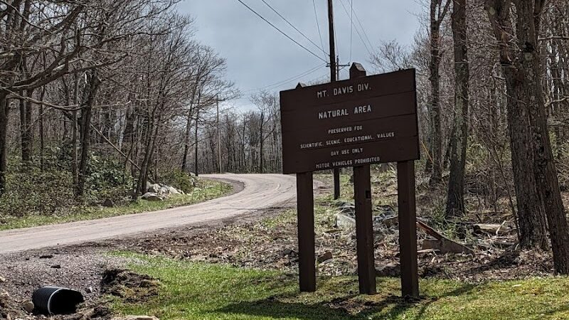 Mount Davis Pennsylvania Highpoint Trailhead - Meyersdale, PA