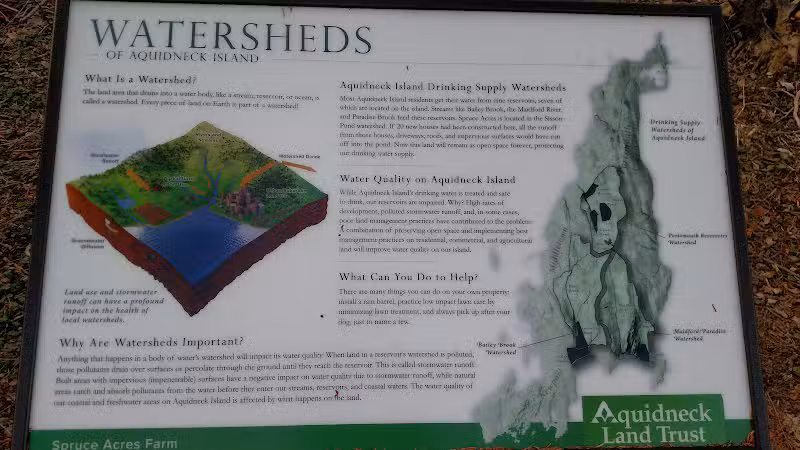 Aquidneck Land Trust's Spruce Acres Farm - Middletown, RI
