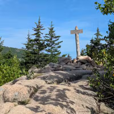Bubbles Divide Trail - Mt Desert, ME