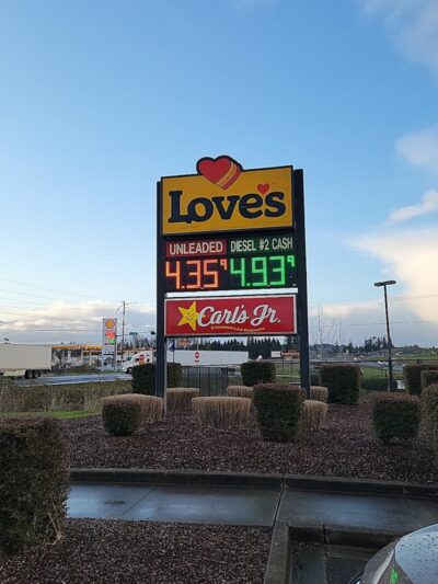 Dog Park at Love’s Travel Stops - Napavine, WA