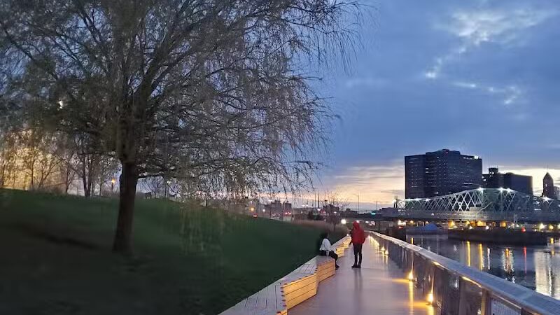 Newark Riverfront Park 727 Raymond Blvd Entrance - Newark, NJ