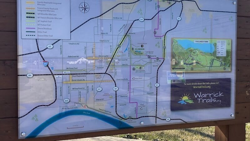 Warrick Trails Anderson Trailhead - Newburgh, IN