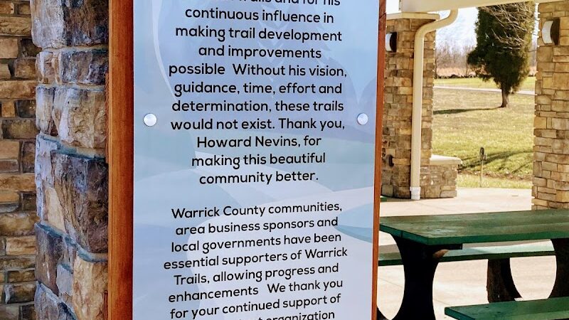 Warrick Trails Anderson Trailhead - Newburgh, IN