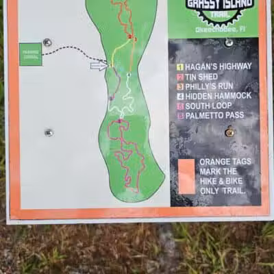 Grassy Island Equestrian and MTB Trail - Okeechobee, FL