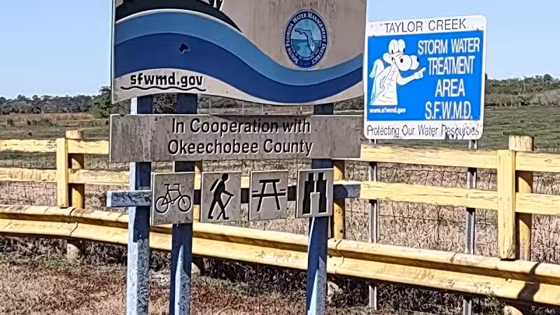 Taylor Creek Stormwater Treatment Area/Nature Trail/Wildlife Preservation Area - Okeechobee, FL