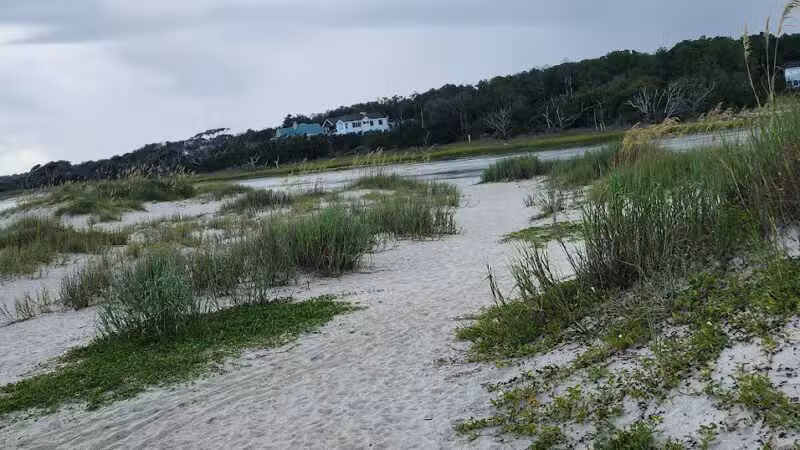 Pawley's Island parking lot South - Pawleys Island, SC