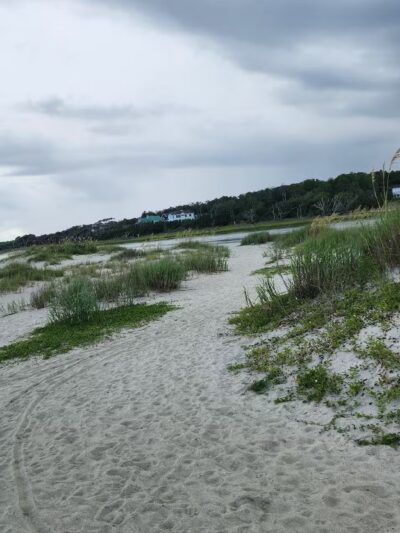 Pawley's Island parking lot South - Pawleys Island, SC