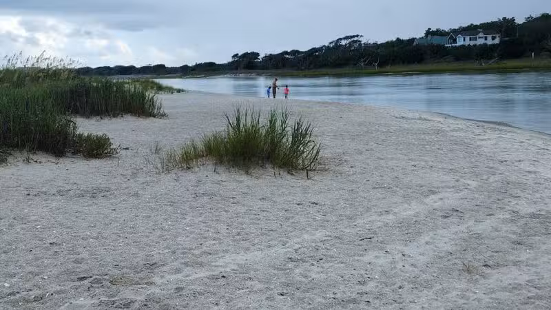 Pawley's Island parking lot South - Pawleys Island, SC