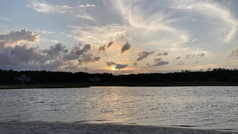 Pawley's Island parking lot South - Pawleys Island, SC