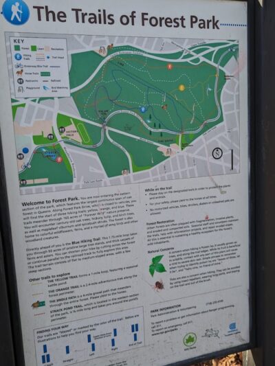 Forest Park forest trails - Queens, NY