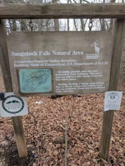 Saugatuck Falls Natural Area - Redding, CT