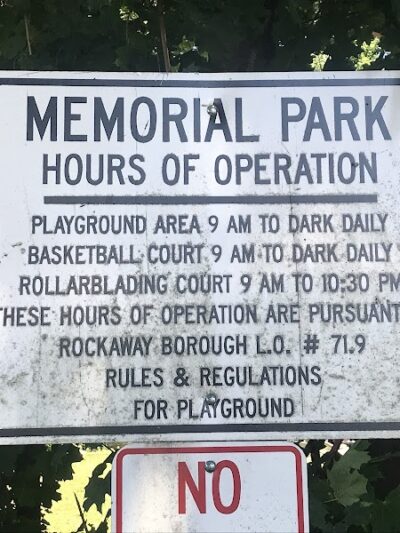 Memorial Park - Rockaway, NJ