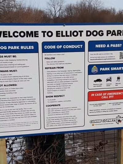 Canine Corners Dog Park - Elliot Park - Rockford, IL