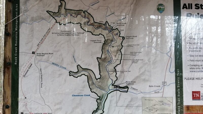 Lower Leggett Rd.Trail Head - Sale Creek, TN