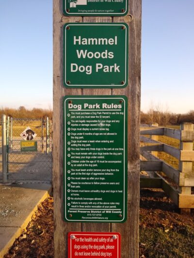 Hammel Woods Dog Park - Shorewood, IL
