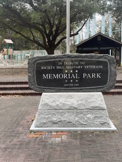 Memorial Park - Society Hill, SC