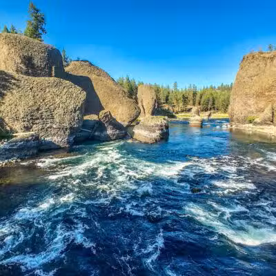 Riverside State Park - Bowl and Pitcher Area - Spokane, WA