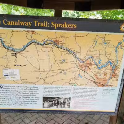 Erie Canal Trail Parking - Sprakers, NY